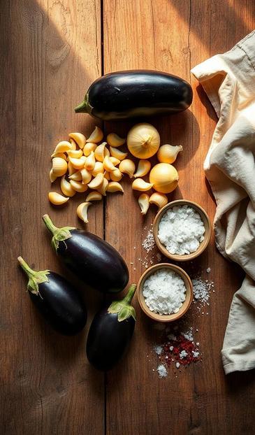 шашлык из баклажанов