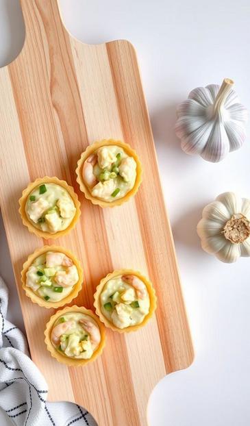  шпроты в тарталетках