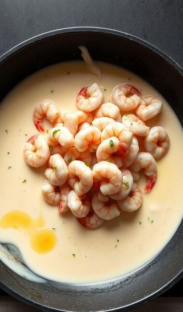  сливочный соус для креветок