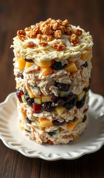 слоёный салат