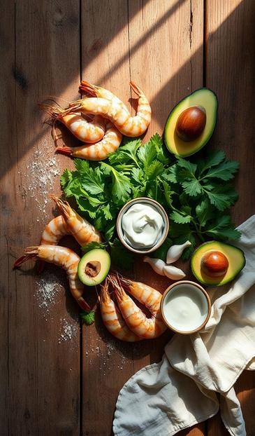 тарталетки с креветками