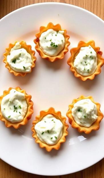  тарталетки с креветками