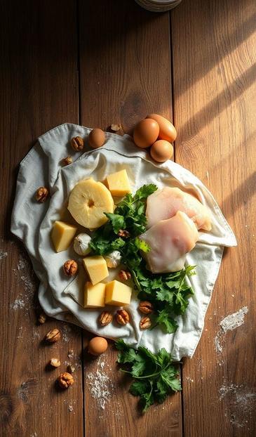  тарталетки с курицей