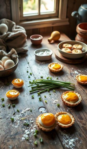  тарталетки с печенью трески