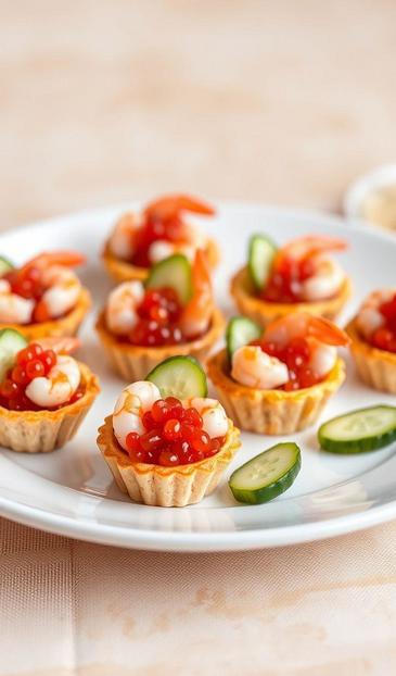 тарталетки с творожным сыром