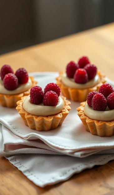 тарталетки с заварным кремом