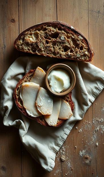 тост с красной рыбой