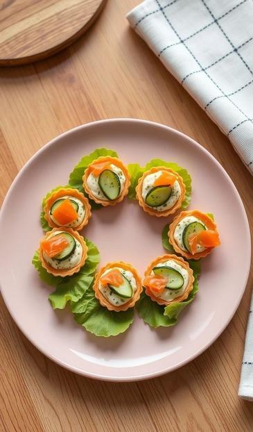 творожный сыр и красная рыба