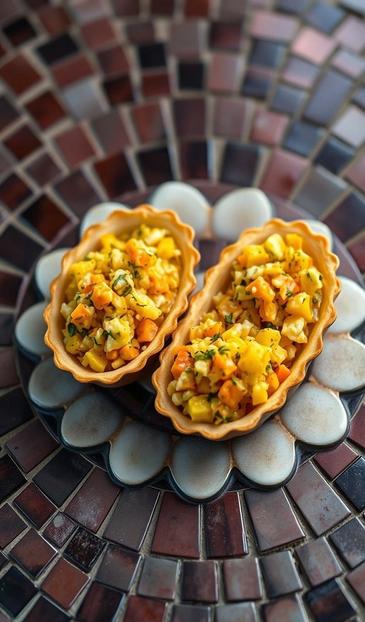 закуски в тарталетках