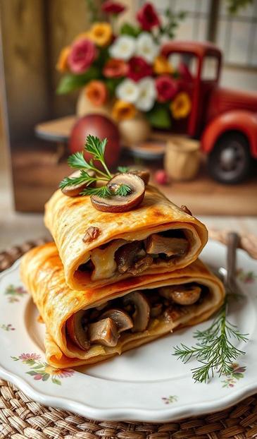  блюда с грибами