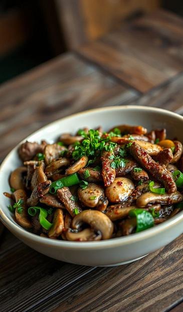  блюда с грибами