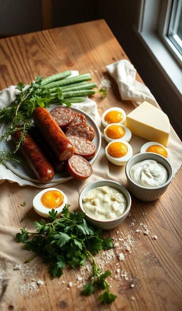  копченая колбаса