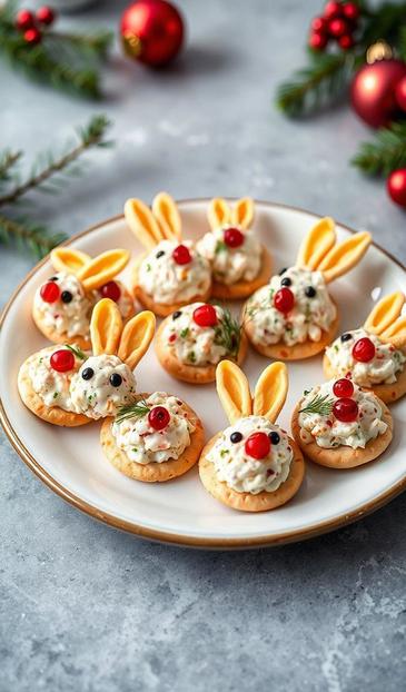  кролики на крекерах