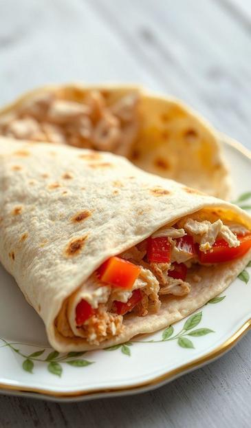 лаваш с курицей и сыром