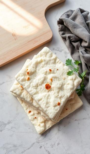 лаваш с сыром и зеленью