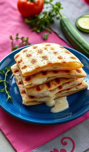 лаваш с сыром на мангале