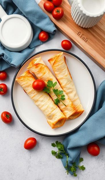 лаваш с сыром в аэрогриле