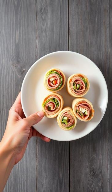 лаваш с ветчиной и сыром