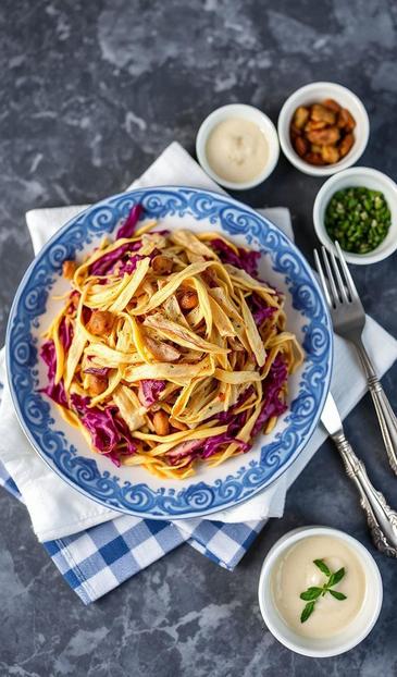  Министерский салат с блинчиками