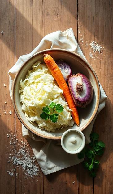  морковный салат с капустой