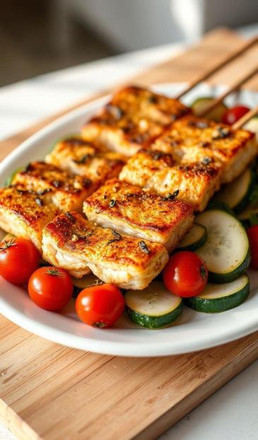 рыба на шпажках