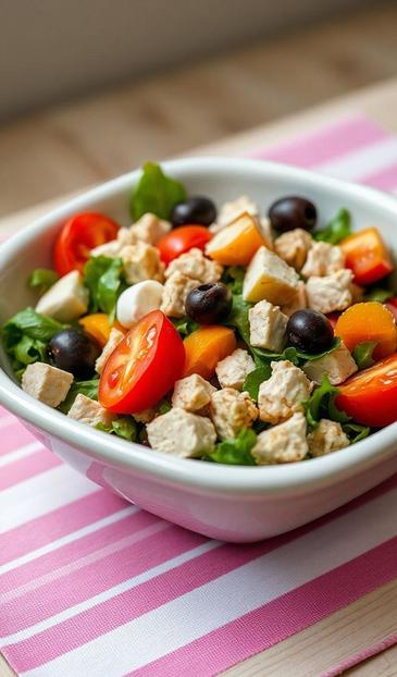 салат из курицы с апельсинами