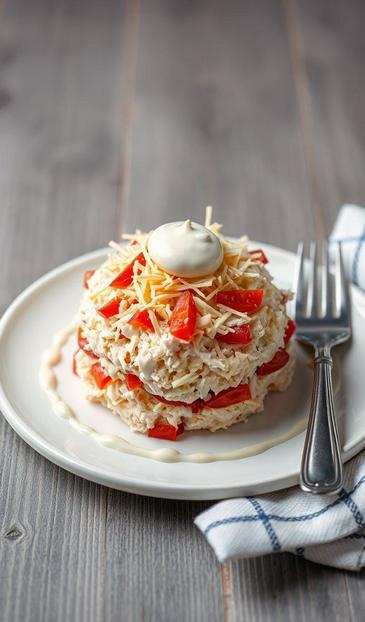 салат песцовая шубка