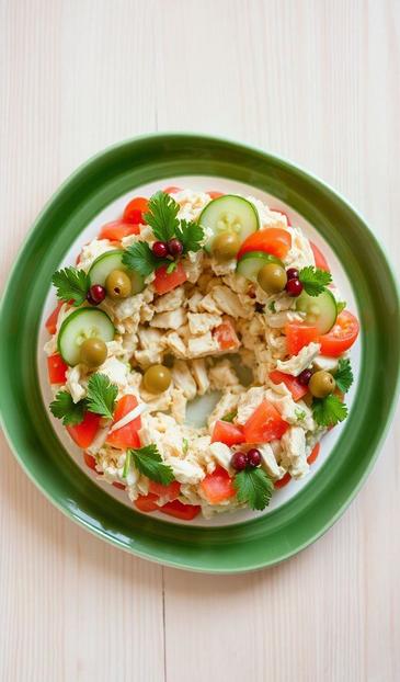 салат русская красавица