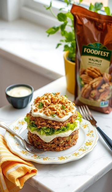 салат с говядиной и грецкими орехами