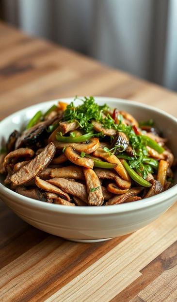 салат с грибами