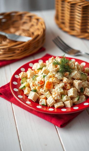 салат с крабовыми палочками