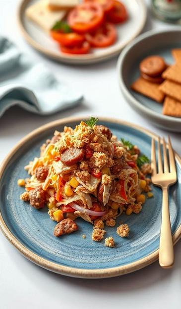 салат с кукурузой