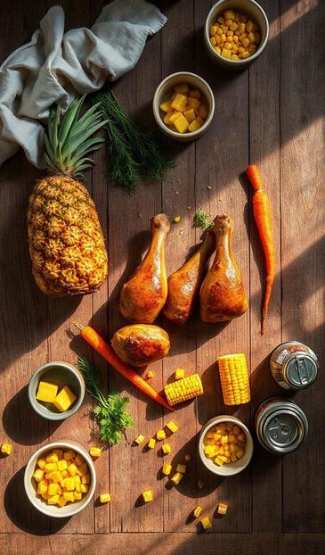 салат с курицей