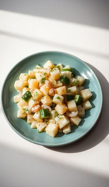  салат с лепешкой