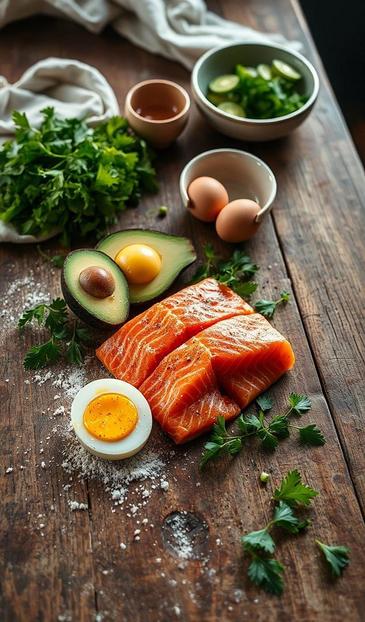  салат с семгой