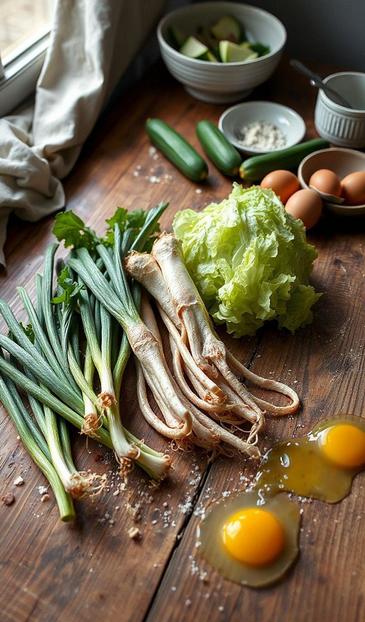  салат с яйцами и огурцом