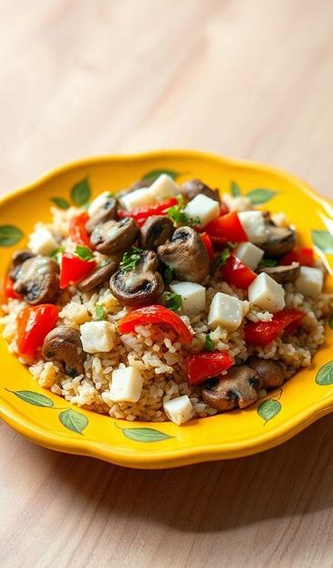 салаты с грибами и овощами