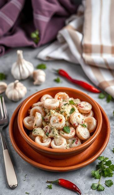 салаты с кальмарами