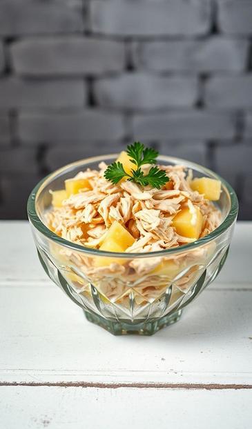 салаты с курицей