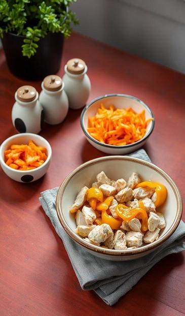  салаты с курицей