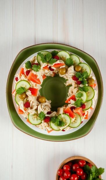  салаты с курицей