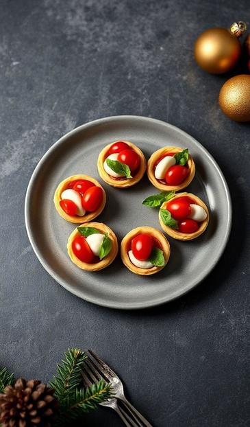  сервелат в тарталетках