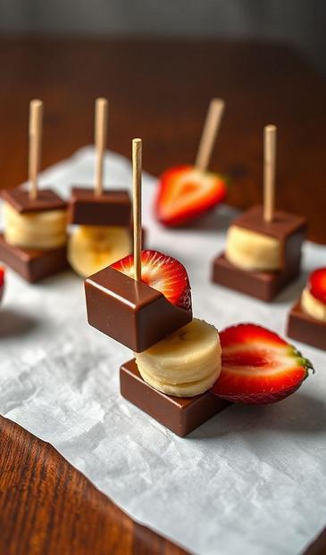 шпажки с фруктами