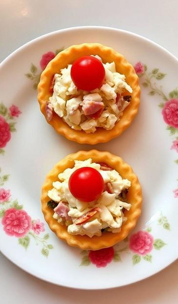  сырные тарталетки