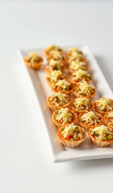 тарталетки с курицей