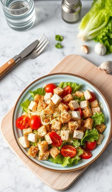  цезарь без майонеза