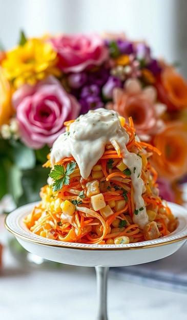 Восторг с курицей и грибами