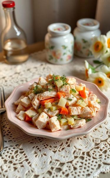 салат нежная жена