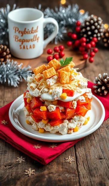  салаты с крабовыми палочками