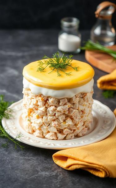  салаты с курицей